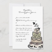 Verjaardagstaart Kaart (Voorkant)