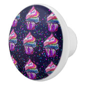 Verjaardagstaart Keramische Knop (Rechts)