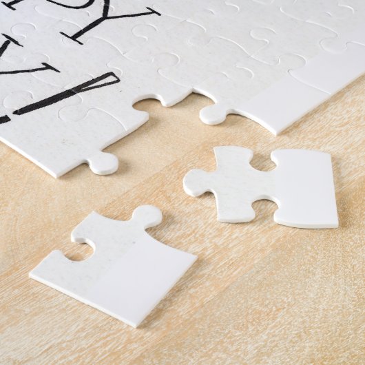 verjaardagstaart legpuzzel (Zijkant)