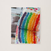 verjaardagstaart legpuzzel (Verticaal)