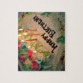 verjaardagstaart legpuzzel cadeau (Verticaal)