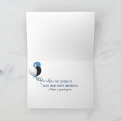 Verjaardagstaart met marshmallow geroosterd kaart (Binnen)