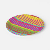 verjaardagstaart papieren bordje (Gekanteld)