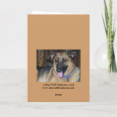 Verjaardagstaart Pavlov Dog Humor Kaart (Achterkant)