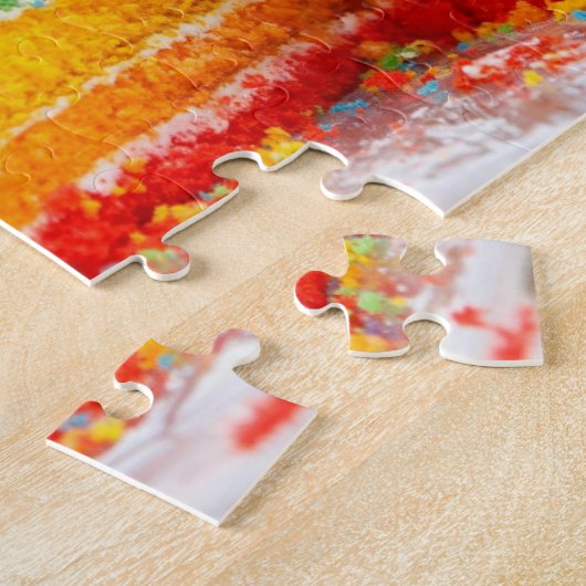 verjaardagstaart puzzel (Zijkant)