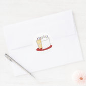 verjaardagstaart stickers (Envelop)