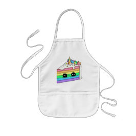 Verjaardagstaart T-shirt Kinder Schort