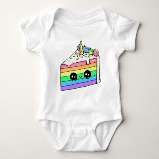 Verjaardagstaart T-shirt Kinderen Schort (Voorkant)