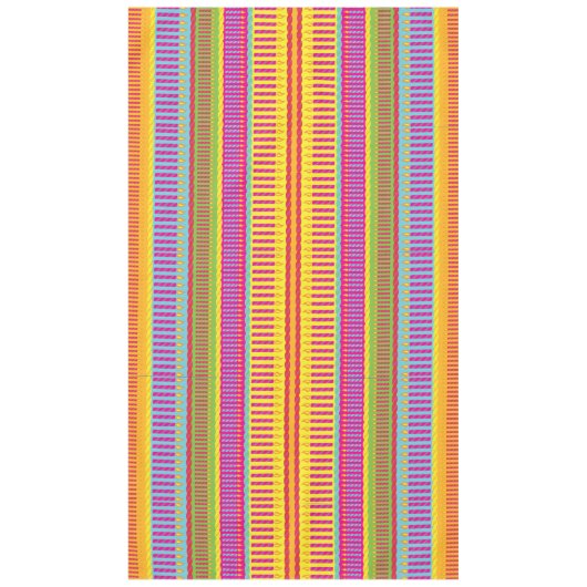 verjaardagstaart tafelkleed (Voorkant)