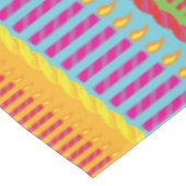 verjaardagstaart tafelkleed (Gekanteld)