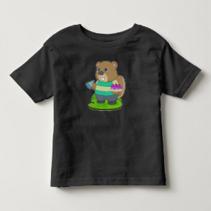 verjaardagstaart van een bever kinder shirts
