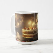 Verjaardagstaart van Fabulous Mice Baker Koffiemok (Voorkant links)