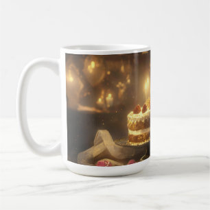 Verjaardagstaart van Fabulous Mice Baker Koffiemok