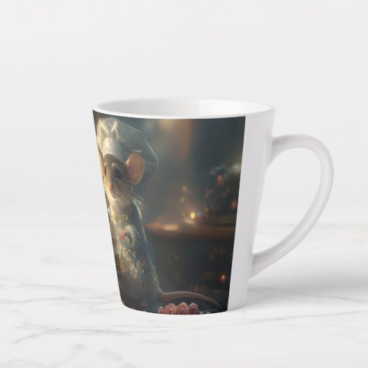 Verjaardagstaart van Fabulous Mice Baker Latte Mok (Rechts)