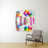 Verjaardagstaart  wandkleed (In Situ (horizontaal))