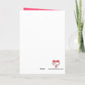 Verjaardagstaarten wachten om te worden bevroren:  kaart (Achterkant)