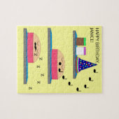 Verjaardagstaarten wachten om te worden bevroren legpuzzel (Horizontaal)