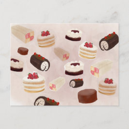 Verjaardagstaartparade Briefkaart
