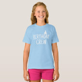Verjaardagsteam T-shirt (Voorkant volledig)