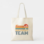 VERJAARDAGSTEAM TOTE BAG (Achterkant)
