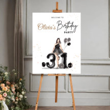 Verjaardagsteken, welkomstbord, 31e verjaardag