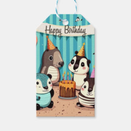 Verjaardagstraditie Cadeaulabel