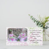 verjaardagsuitnodiging (Staand voorkant)