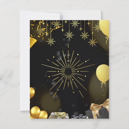 verjaardagsuitnodiging (Achterkant)