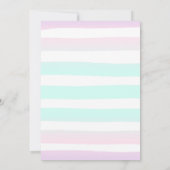 Verjaardagsuitnodiging als een ananas kaart (Achterkant)