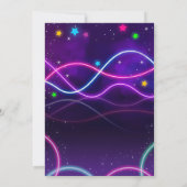 Verjaardagsuitnodiging Bowling Meisje Kaart (Achterkant)