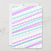 Verjaardagsuitnodiging broer of zus, Dubbele verja Kaart (Achterkant)