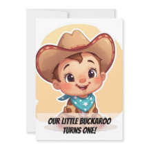 Verjaardagsuitnodiging Country Farm Baby