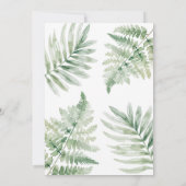 Verjaardagsuitnodiging Dinosaurussen Kinderfeestje Kaart (Achterkant)