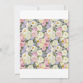 Verjaardagsuitnodiging Elegante kaart | Gefelicite (Achterkant)