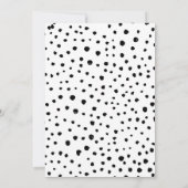 Verjaardagsuitnodiging huisdier hond kat kaart (Achterkant)