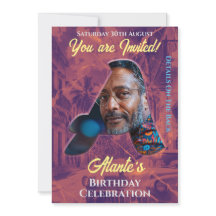 Verjaardagsuitnodiging  Intital Design