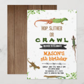 verjaardagsuitnodiging kaart (Voorkant / Achterkant)