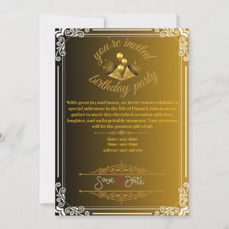 verjaardagsuitnodiging kaart