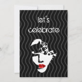 verjaardagsuitnodiging kaart (Voorkant)