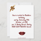 verjaardagsuitnodiging kaart (Achterkant)