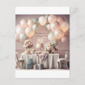 VERJAARDAGSUITNODIGING KAART (Voorkant)