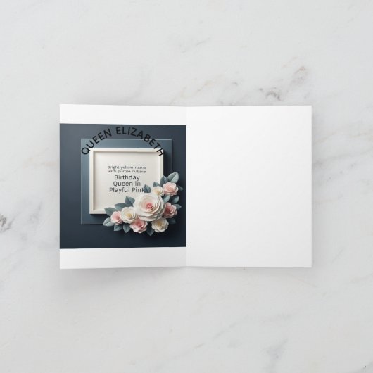 VERJAARDAGSUITNODIGING KAART (Binnen)