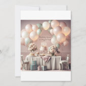 VERJAARDAGSUITNODIGING KAART (Voorkant)