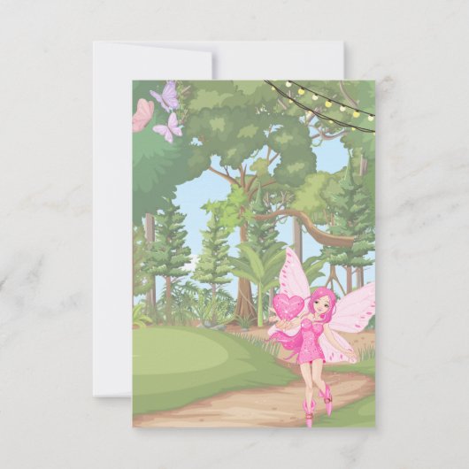 verjaardagsuitnodiging kaart (Achterkant)