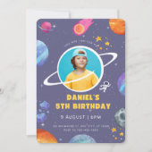 Verjaardagsuitnodiging Kaart (Voorkant)