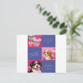 VERJAARDAGSUITNODIGING KAART (Staand voorkant)