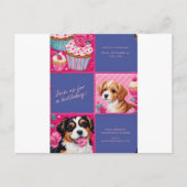 VERJAARDAGSUITNODIGING KAART (Voorkant)