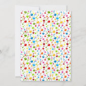 verjaardagsuitnodiging kaart (Achterkant)