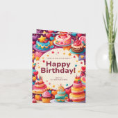 VERJAARDAGSUITNODIGING KAART (Achterkant)