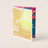 VERJAARDAGSUITNODIGING KAART (Voorkant)